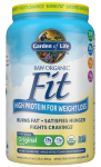 Garden Of Life Raw Organic Fit Unflavored Double Size Tub - 854 G