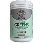 Sport Organic Greens Apple Berry Powder
