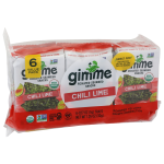 Chili Lime Roasted Seaweed Snacks