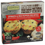 Spinach & Red Pepper Egg Bites