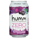 Zero Sugar Açai Blueberry Kombucha