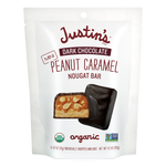 Mini Dark Chocolate Peanut Caramel Nougat Bars