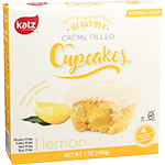 Heavenly Lemon Crème Filled Cupcakes