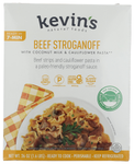 Beef Stroganoff with Cauliflower Pasta