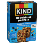 Blueberry Almond Breakfast Protein Bars