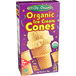 Ice Cream Cones Cake Style Organic