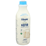 Organic Kefir Cultured Lowfat Milk Plain Unsweetened