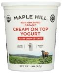 Plain Cream on Top Yogurt