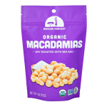 Organic Dry Roasted Macadamias with Sea Salt