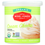 miss jones cream cheese flavored frosting 11.29 oz