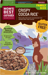 mom's best naturals crispy coco rice cereal box 17.50 oz