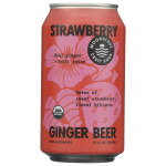 Organic Strawberry Hibiscus Ginger Beer