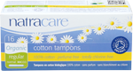 Natracare Organic Regular Tampons 16 REGULAR/NORMAL TAMPONS PER Box