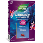 Nature's Way Umcka Coldcare Chewable Tablets Cherry 20 tablets