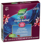 natures way umcka cold care kids fastactives cherry 10 packets
