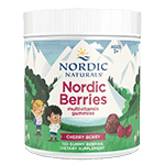 Nordic Naturals Nordic Berries Cherry Berry 120 Gummies