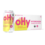 Hydrogen Infused Sparkling Water Strawberry Lemon