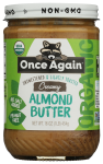 Unsweetened & Lightly Toasted Creamy Almond Butter