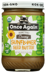 Unsweetened Creamy Sunflower Seed Butter Unsalted