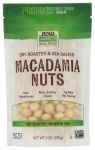 Now Foods Macadamia Nuts Dry Roasted with Sea Salt 9 oz