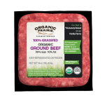 100% Grassfed Organic Ground Beef 90/10