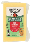 Grassmilk Raw Organic Cheddar