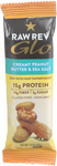 raw revolution glo protein bar peanut butter and sea salt 1.60 oz