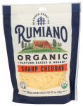 Organic Shredded Sharp Cheddar Cheese