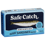 Wild Sardines Bone-In With Skin
