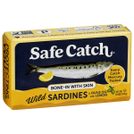 Wild Sardines Bone-In With Skin in Olive Oil with Lemon