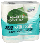 100% Recycled Bathroom Tissue, 2-ply