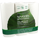 100% Recycled Paper Towels - White