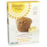 simple mills naturally gluten-free banana muffin and bread almond flour mix box 9 oz