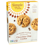 simple mills naturally gluten-free chocolate chip almond flour mix box 9.4 oz