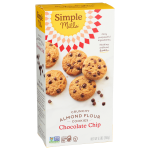 Crunchy Almond Flour Chocolate Chip Cookies