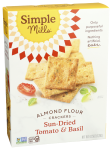 Sun-dried Tomato & Basil Almond Flour Crackers