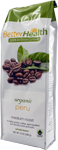 Better Health Whole Bean Coffee Organic Peru Medium Roast 10 oz