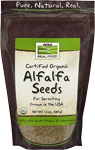 Now Foods Alfalfa Seeds Organic 12 oz