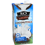 Coconut Milk Vanilla Dairy Free Organic