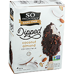 Dipped Coconut Almond Frozen Dessert