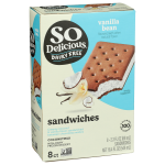 Vanilla Bean Sandwiches Coconutmilk Frozen Dessert
