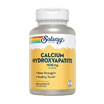 Solaray Calcium Hydroxyapatite 120 Capsules 250 mg