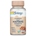 Solaray Organically Grown Maitake Mushroom 60 Vcaps