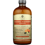 Calcium Magnesium Citrate D3 Natural Orange Vanilla