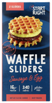 Waffle Slider Sausage & Egg