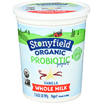 Organic Whole Milk Yogurt Vanilla