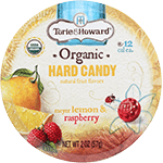 Organic Hard Candy Meyer Lemon & Raspberry