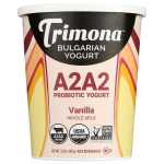 A2A2 Probiotic Vanilla Whole Milk Bulgarian Yogurt