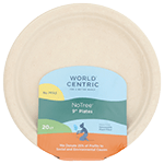Heavy Duty Compostable 9 Inch Plate