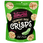 Crunchy Rice Crisps Dill Pickle